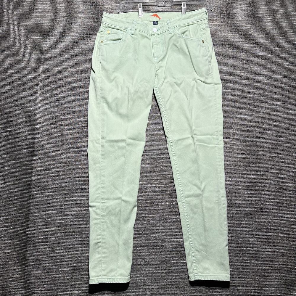 Tommy Bahama Denim Jeans Women's Size 4 Seafoam Green Ankle TW112703